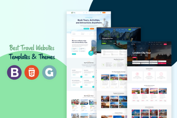 Best Travel Website Templates and Themes