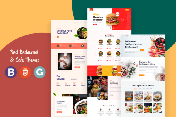 Best Restaurant Themes and Templates